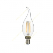 لامپ LED اشکی 4 وات فیلامنتی E14